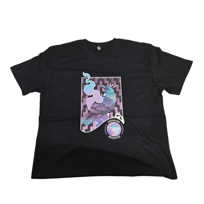 Shine Black Short Sleeve T Shirts