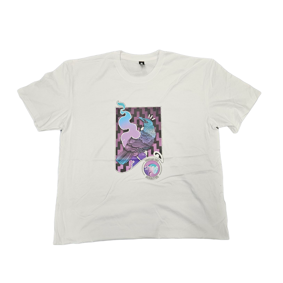 Shine White Short Sleeve T Shirts